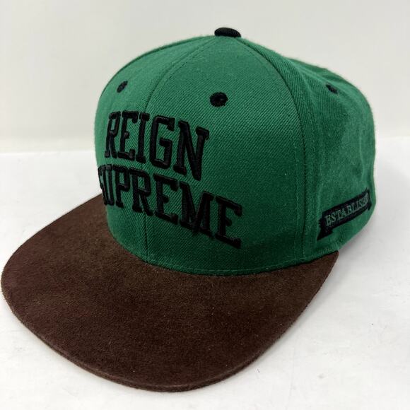 King Apparel Starter Black Label REIGN SUPREME Snapback Cap Baseball Hat FLAW - Picture 1 of 9